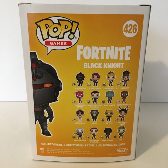Funko Pop Fortnite Black Knight Figure - Picture 5 of 5